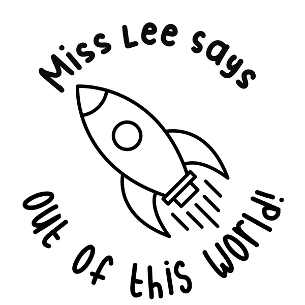 Personalised Teaching Stamp- Out Of This World