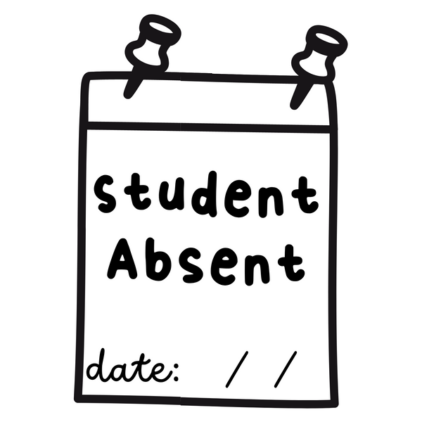 Teaching Stamp - Student Absent