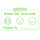 Teaching Stamp - Student Self-assessment