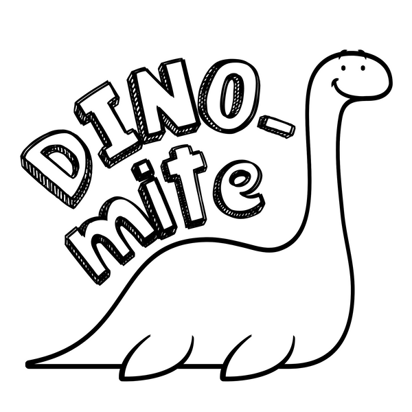 Teaching Stamp- Dino-Mite