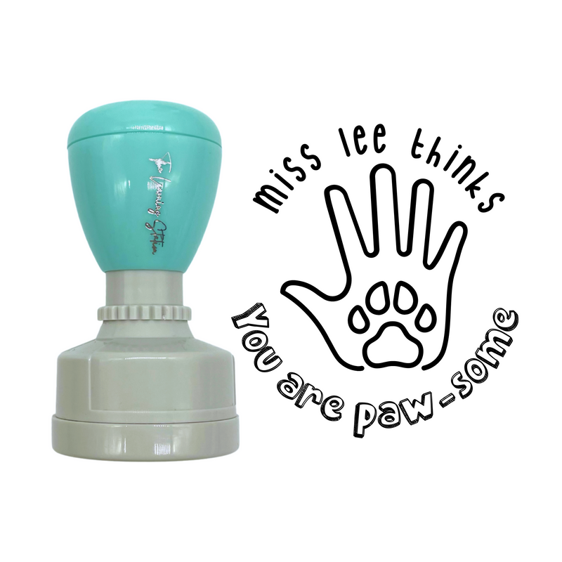 Personalised Teaching Stamp- Pawsome