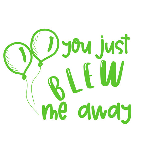 Teaching Stamp- You Just Blew Me Away