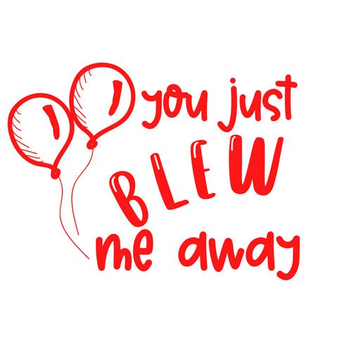 Teaching Stamp- You Just Blew Me Away