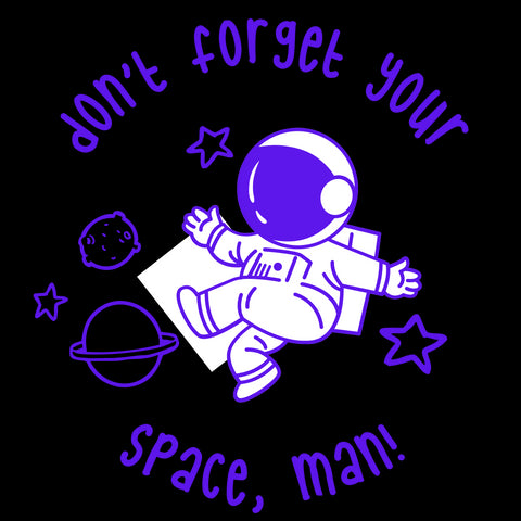 Teaching Stamp- Space Man
