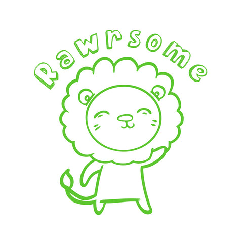 Teaching Stamp- Rawrsome