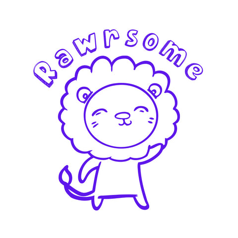 Teaching Stamp- Rawrsome