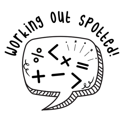 Teaching Stamp- Working Out Spotted