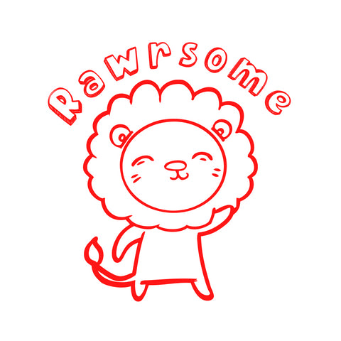 Teaching Stamp- Rawrsome