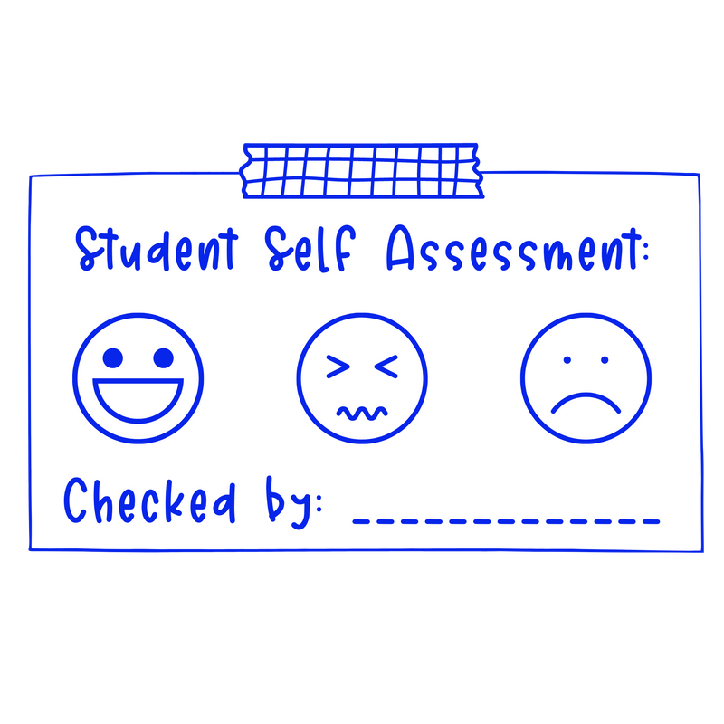 student self assessment