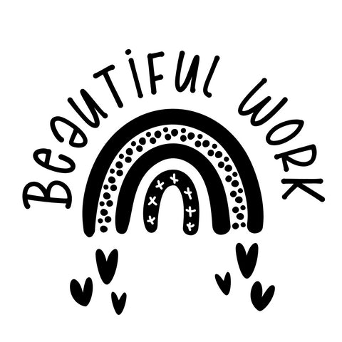 Teaching Stamp- Beautiful Work