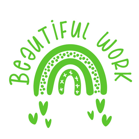 Teaching Stamp- Beautiful Work