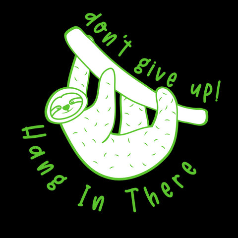 Teaching Stamp- Don't Give Up! Hang In There