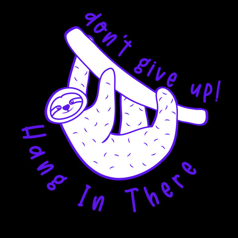 Teaching Stamp- Don't Give Up! Hang In There