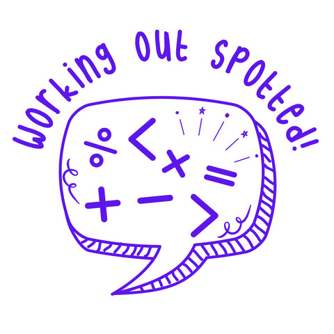 Teaching Stamp- Working Out Spotted