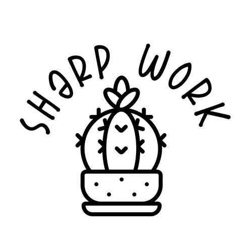 Teaching Stamp- Sharp Work