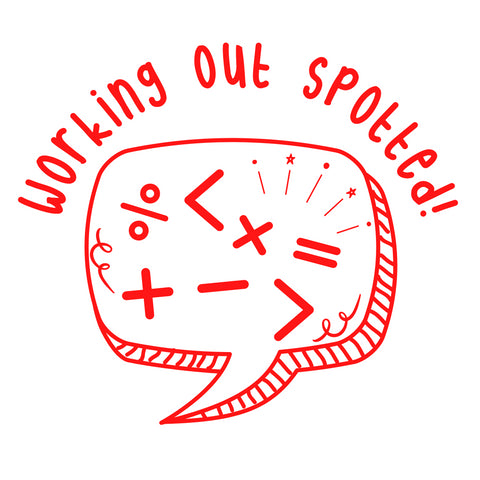 Teaching Stamp- Working Out Spotted