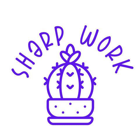 Teaching Stamp- Sharp Work