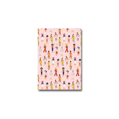 Carolyn Suzuki Notebook - Walking Ladies A6