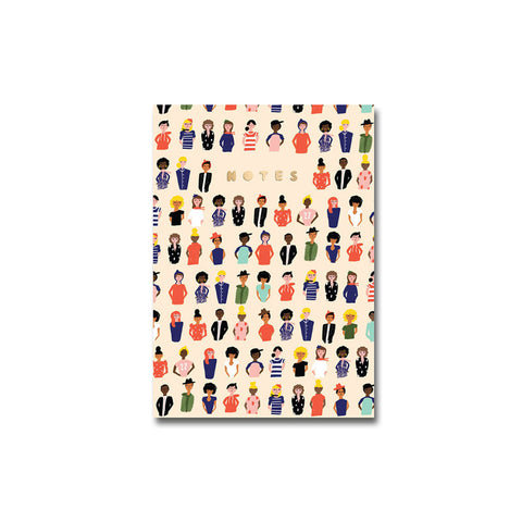 Carolyn Suzuki Notebook - Friends A5