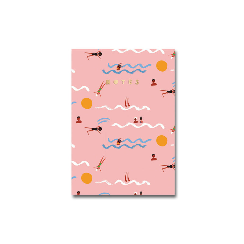 Carolyn Suzuki Notebook - Swimmers A5